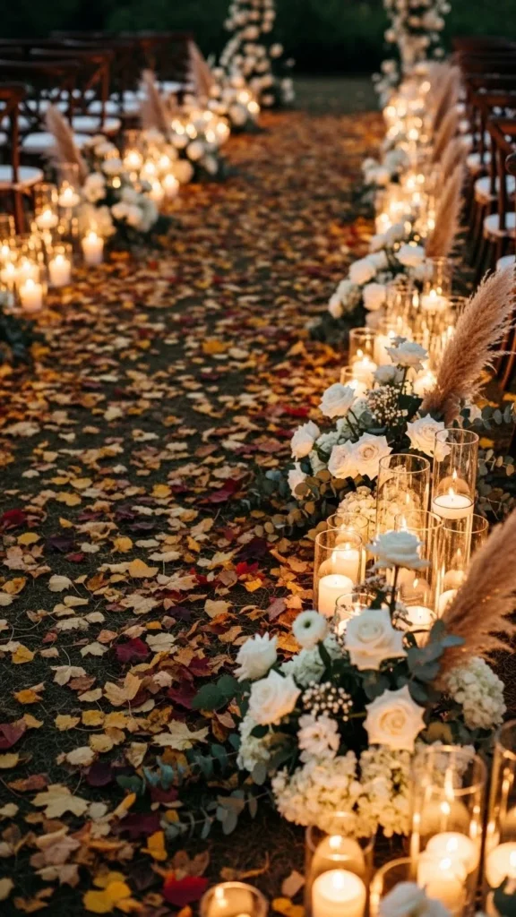 Warm Candlelit Aisles