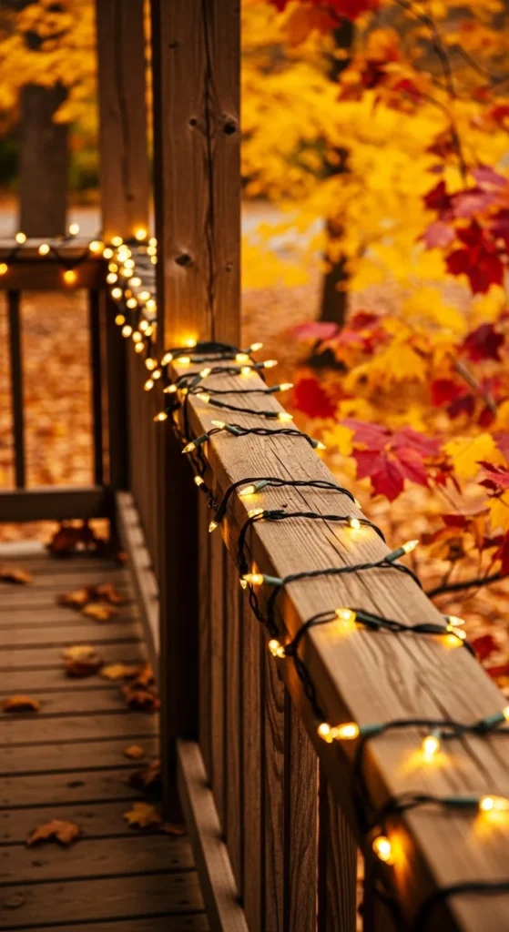 String Lights with Warm Glow