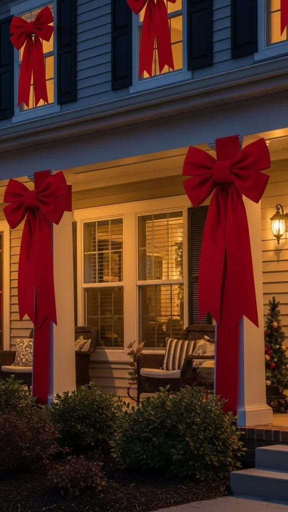 Giant Christmas Bows