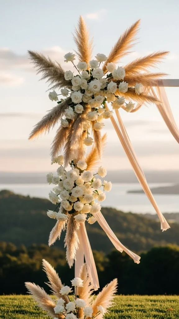 Pampas Grass Arches