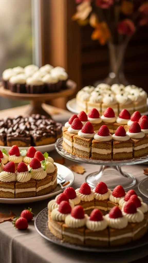 Harvest-Themed Dessert Table