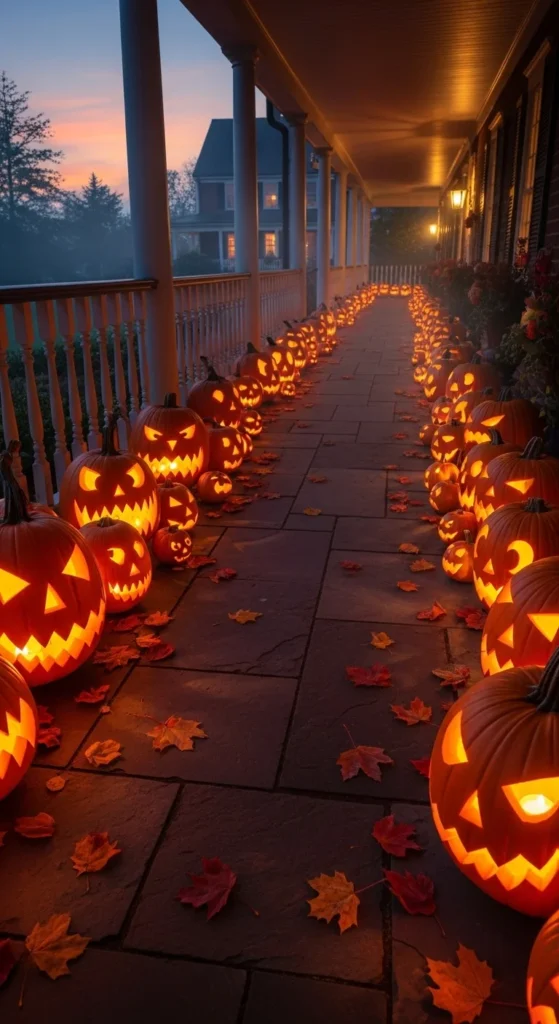 Pumpkin Lantern Path