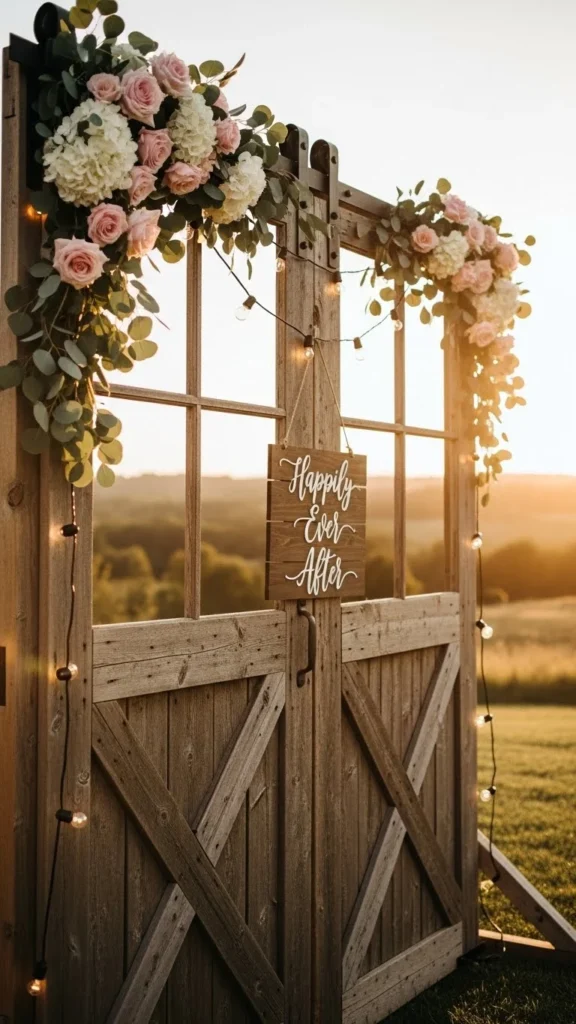 Barn Door Backdrop