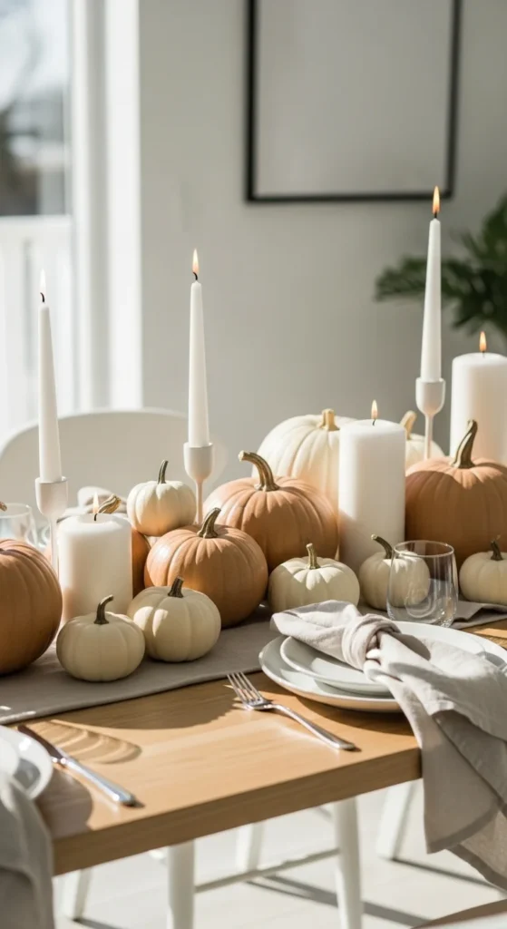 Neutral Toned Pumpkin Spread