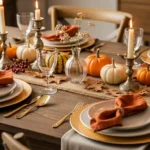 22 Gorgeous Fall Table Settings That Impress Every Guest