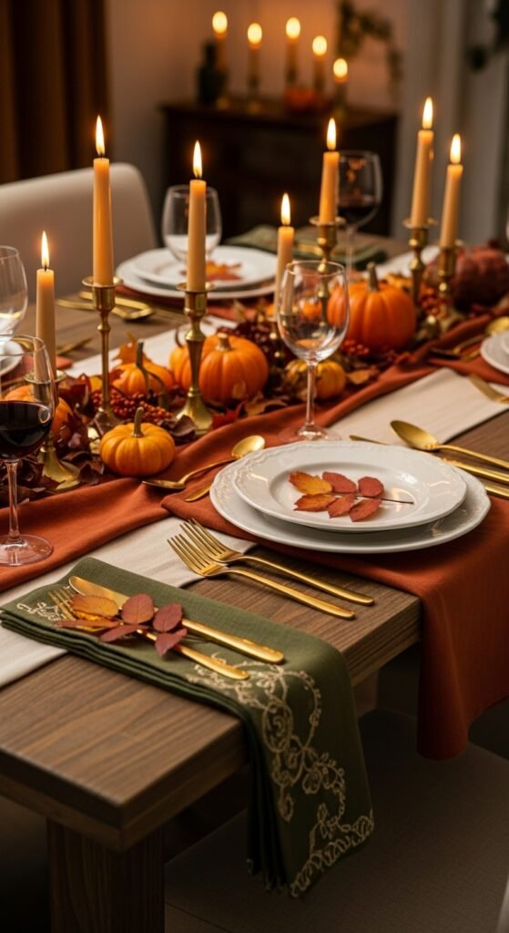 Fall Table Settings