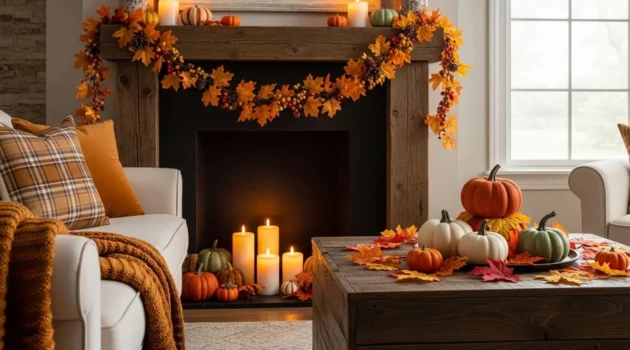 23 Beautiful Fall Garland Ideas That Add Warmth to Any Space