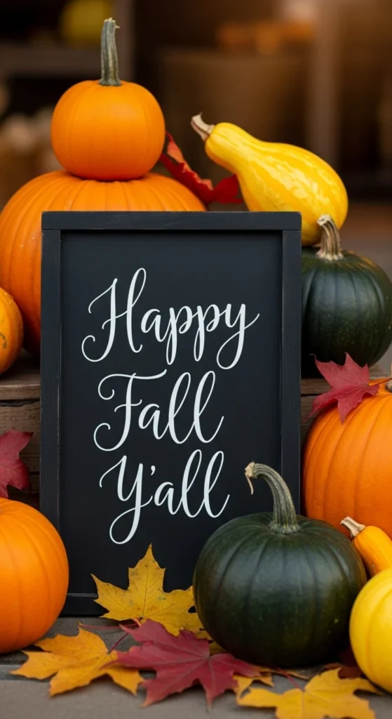 Handwritten Chalkboard Sign