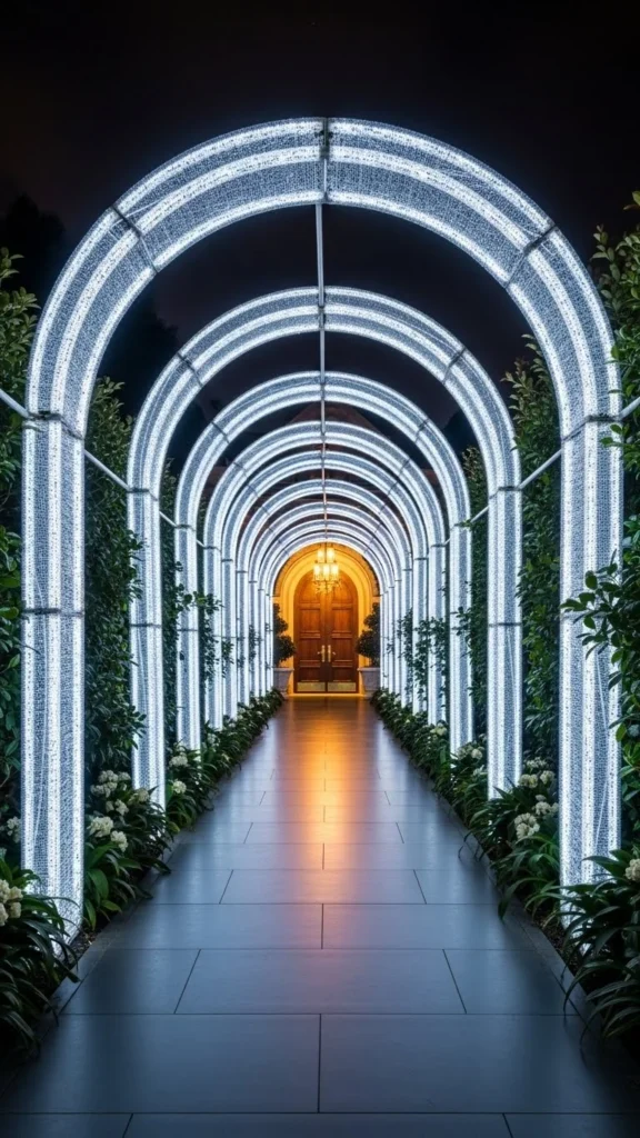 Light-Up Path Arches