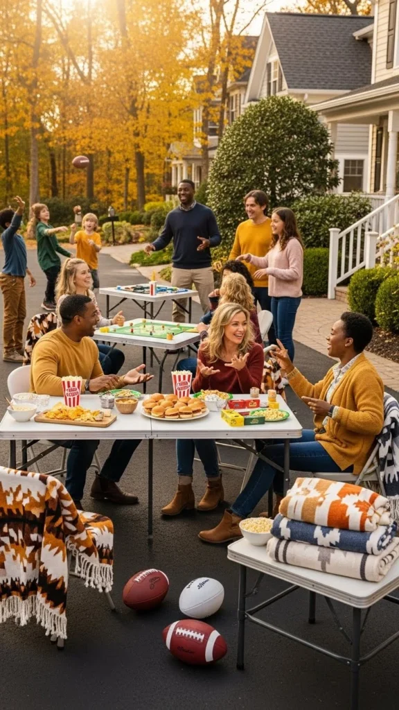 Tailgate-Style Backyard Party