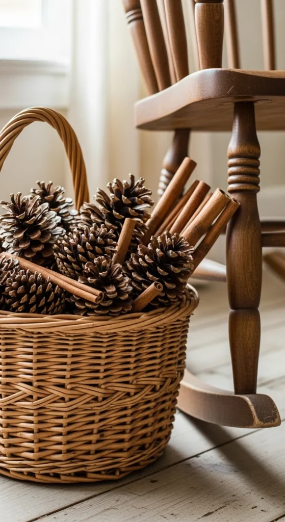 Pinecone Basket