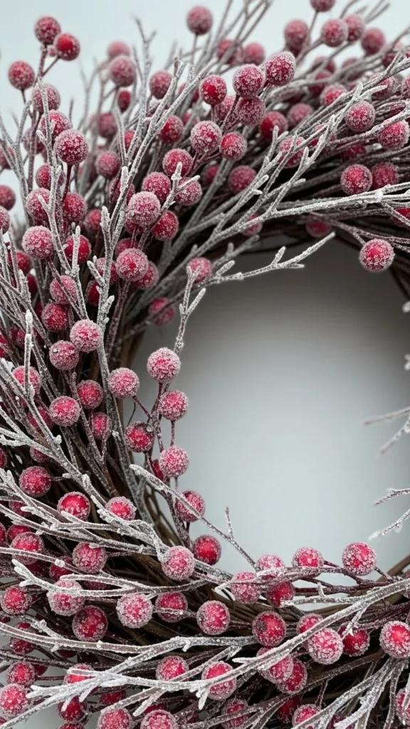Iced Berry Ring Wreath