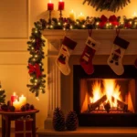 26 Magical Christmas Mantel Decor Ideas for a Cozy Holiday Vibe