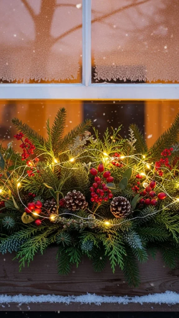 Christmas Window Boxes