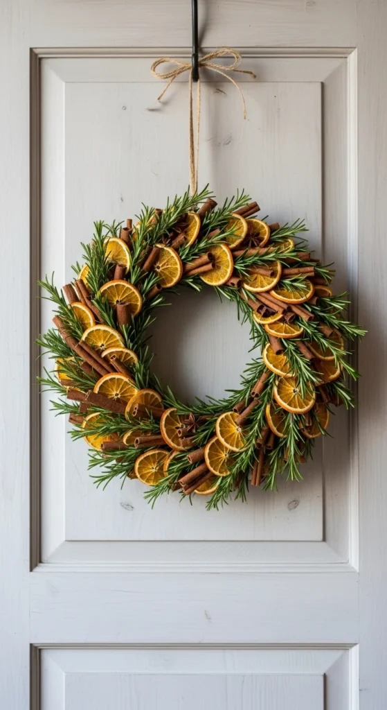 Dried Orange Slice Wreath