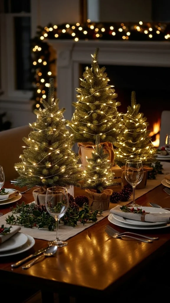 Mini Christmas Tree Cluster