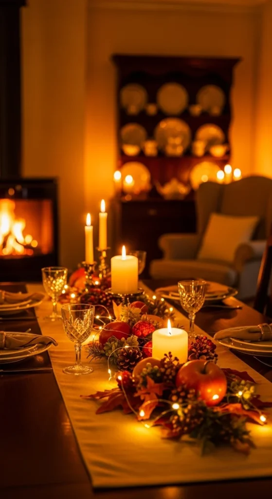 Pumpkin and Pinecone Runner