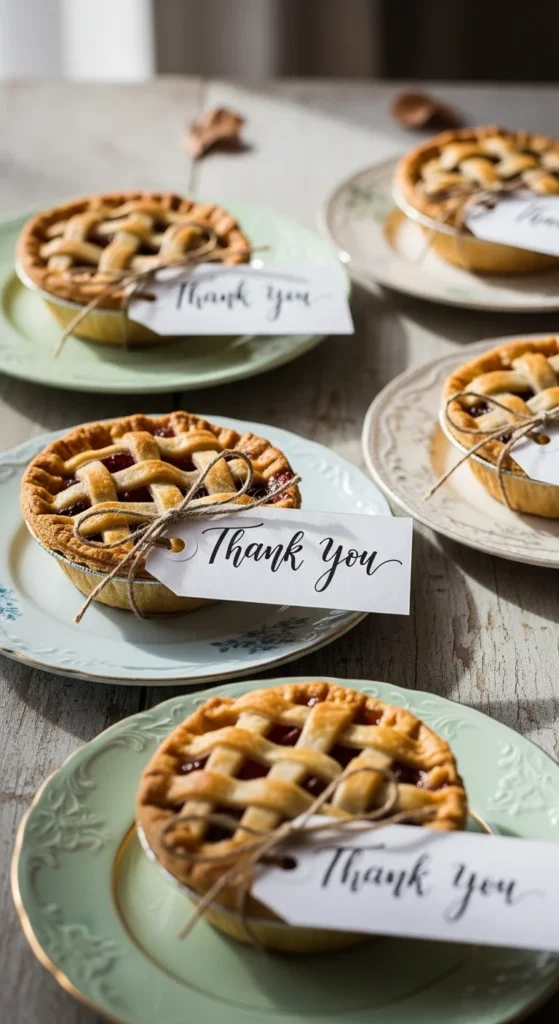 Mini Pie Favors