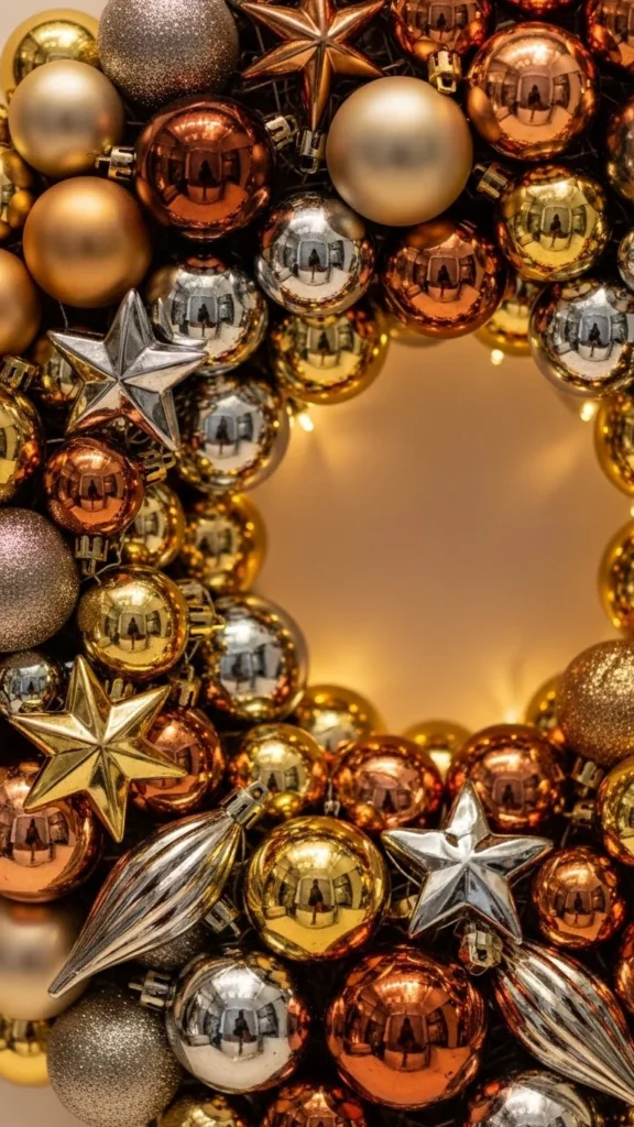 Ornament Ball Wreath
