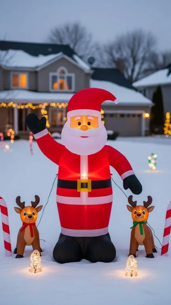  Inflatable Santa Display