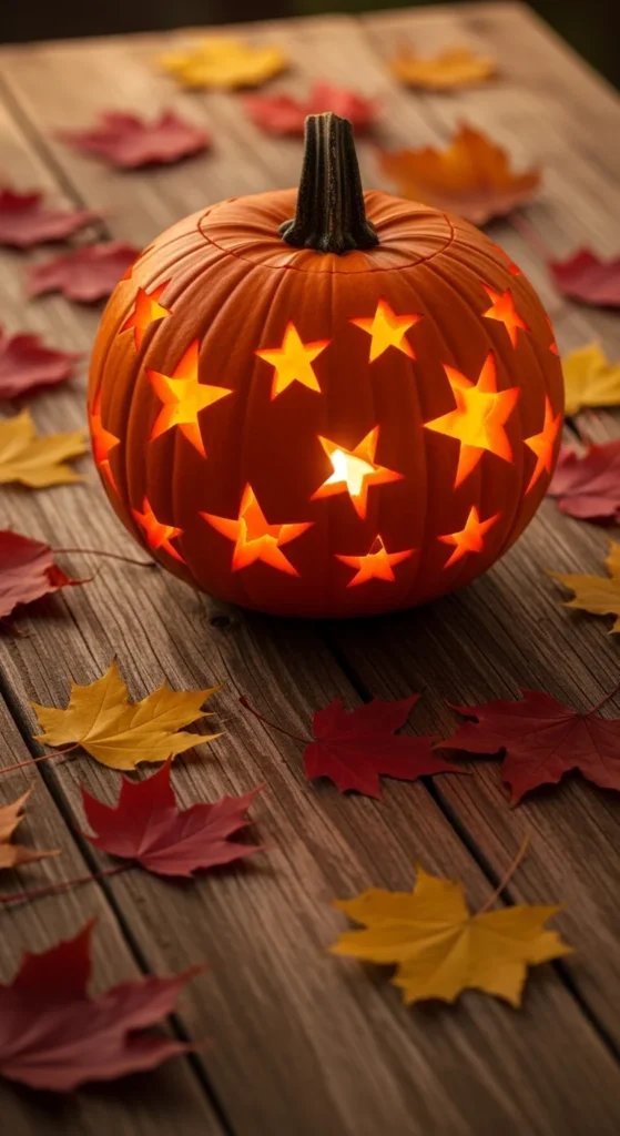 Pumpkin Lantern Centerpiece