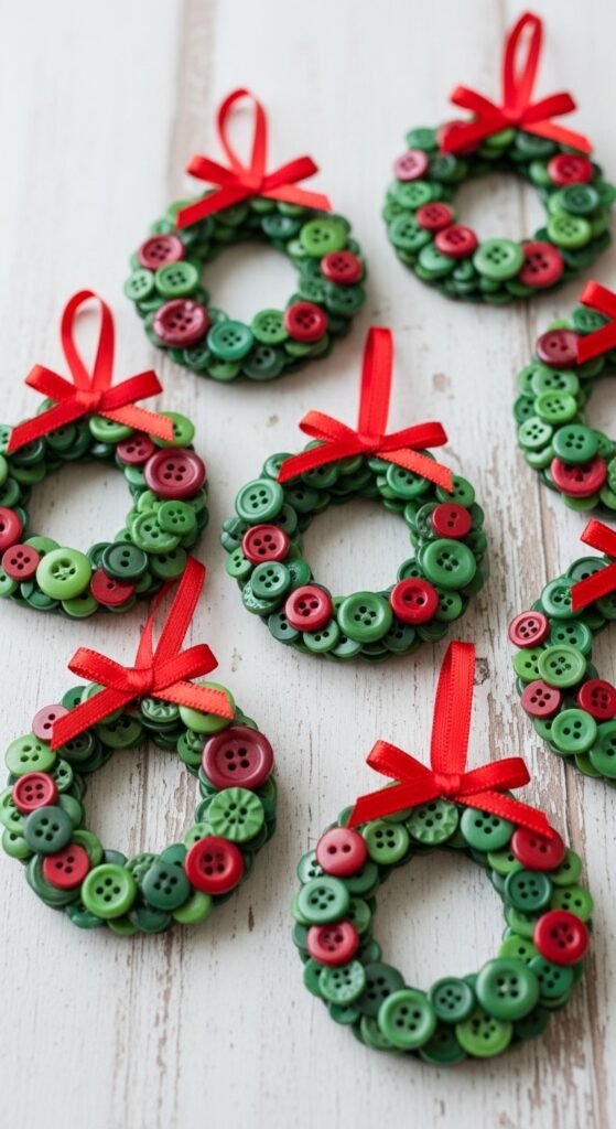 Button Wreaths