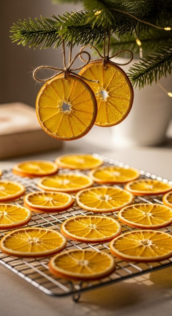 Dried Orange Slice Ornaments