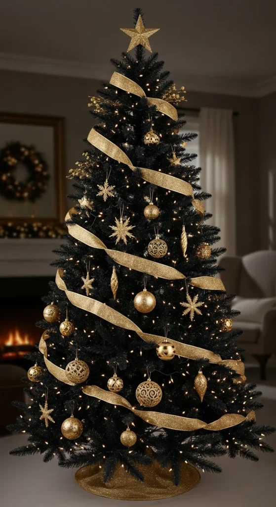 Glamorous Black and Gold