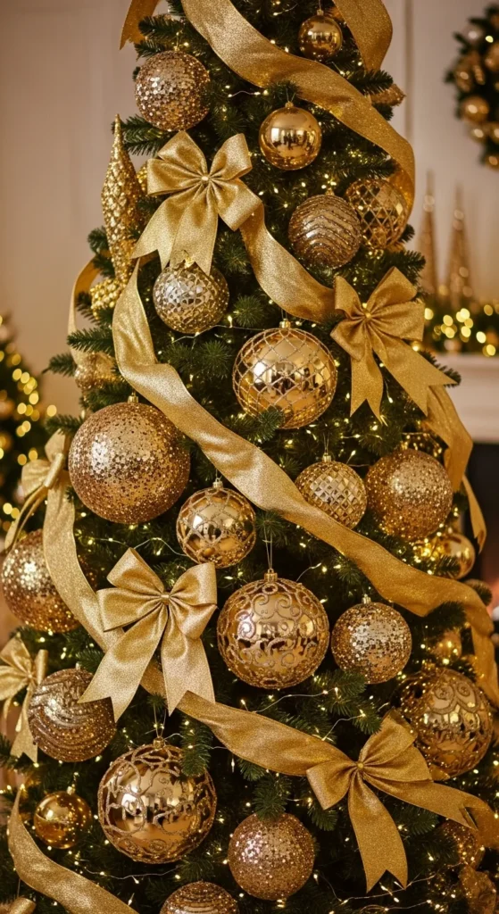 Glittering Gold Tree
