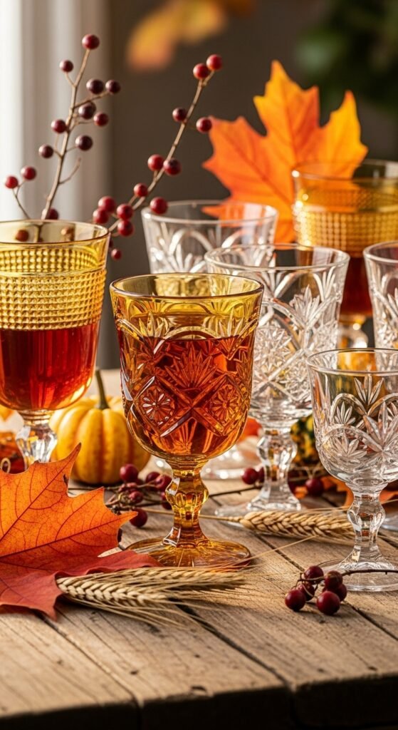 Mismatched Glassware