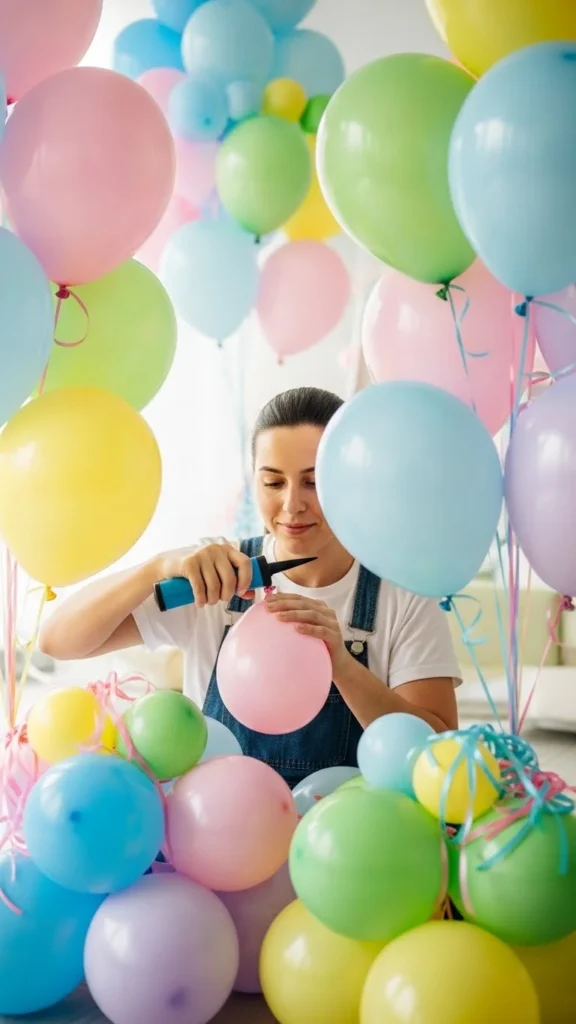 Inflate and Sort Your Balloons