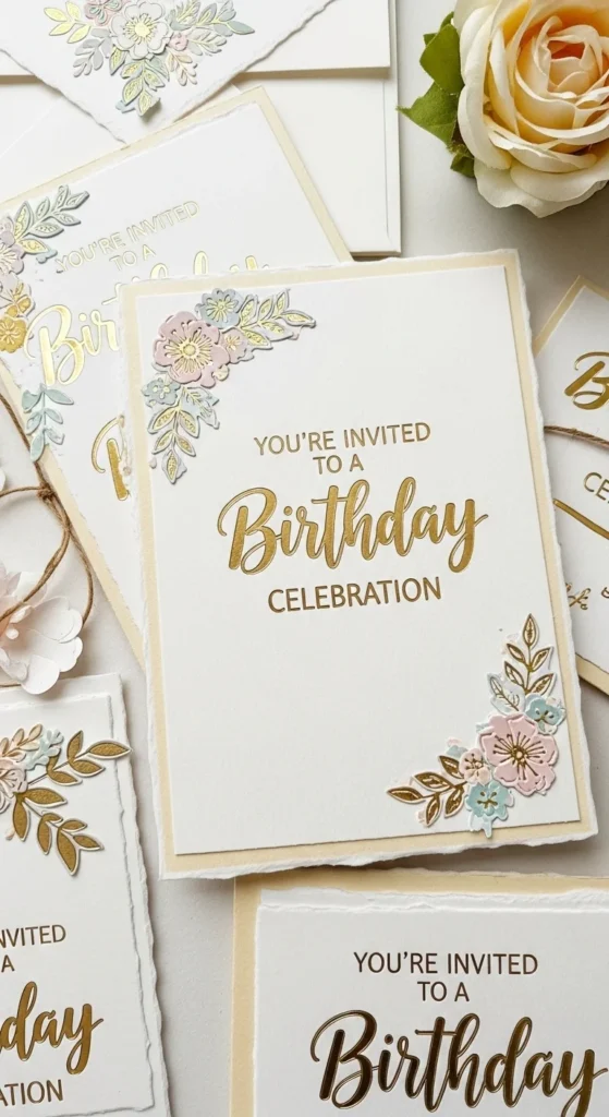 Invitations That Set the Tone