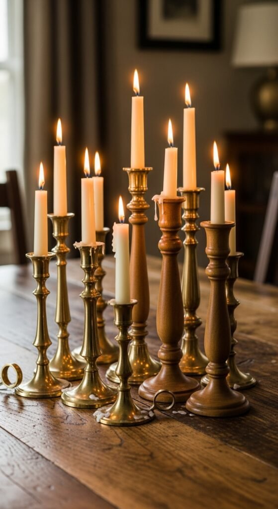 Layered Candlesticks