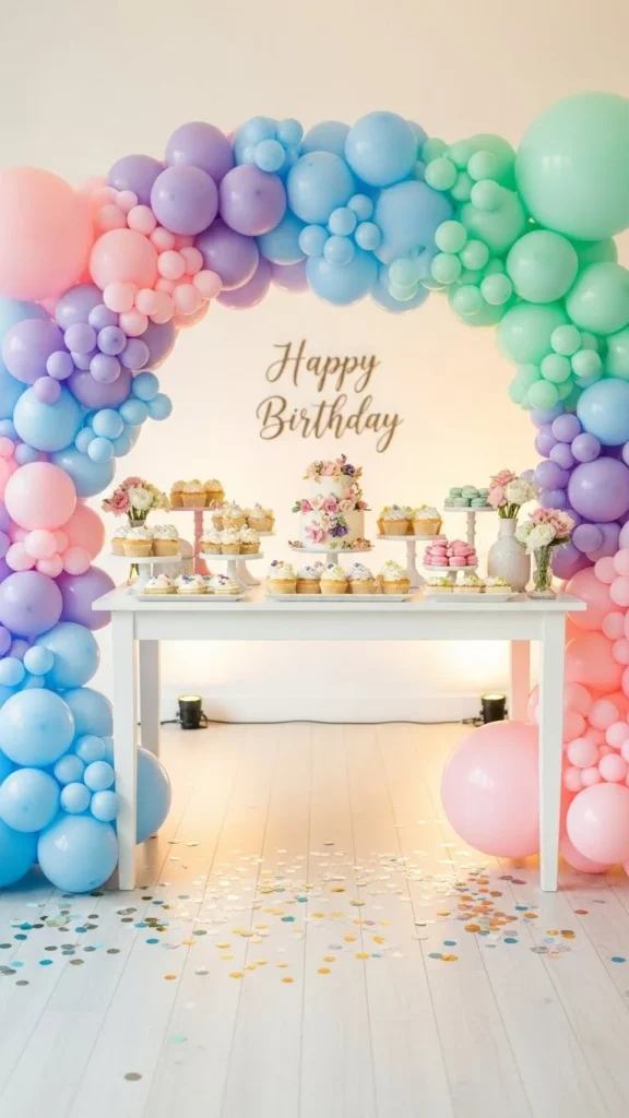 Make a balloon arch