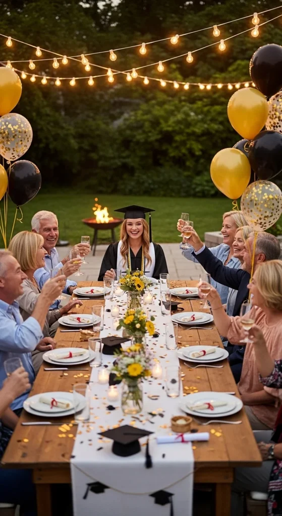 Organize a graduation party