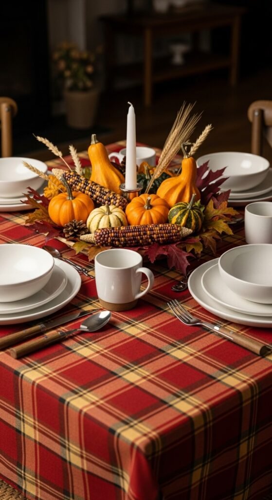 Plaid Tablecloth Magic
