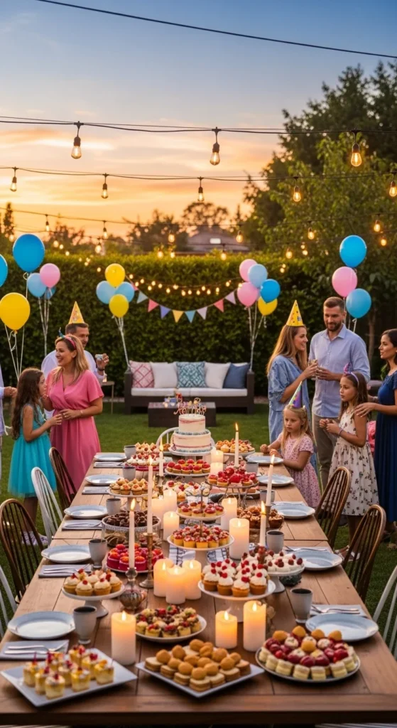 Plan a birthday party