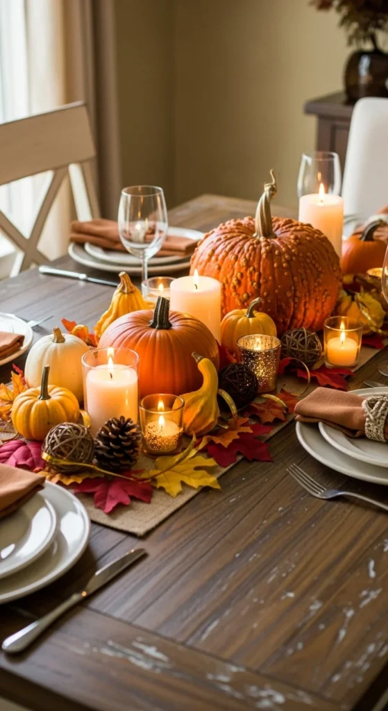 Pumpkin Centerpieces