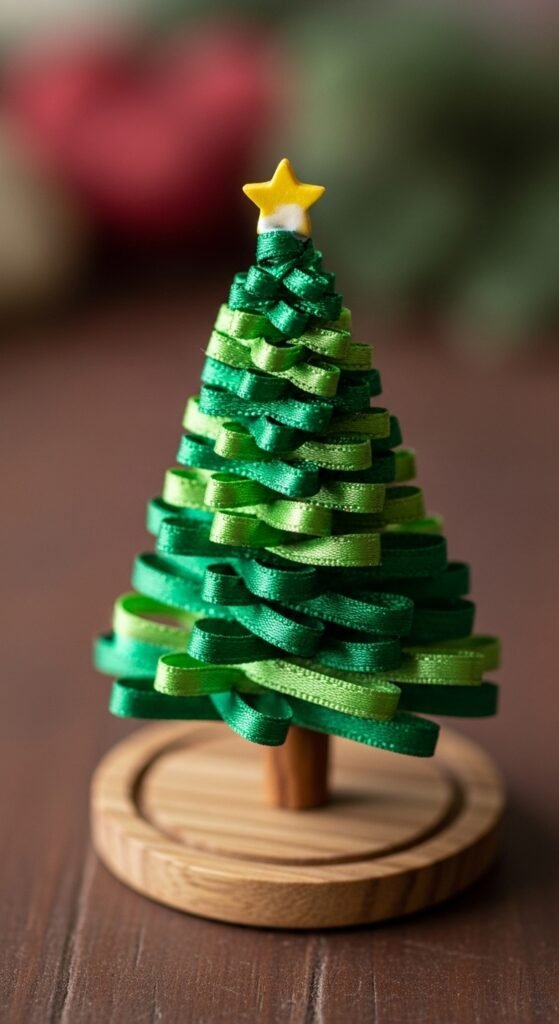 Ribbon Tree Ornaments