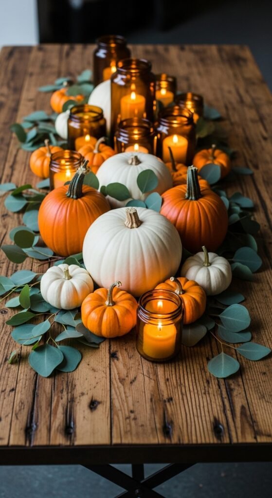 Rustic Pumpkin Centerpiece