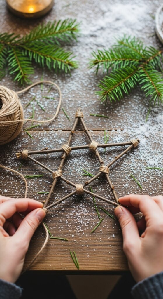 Rustic Twig Stars