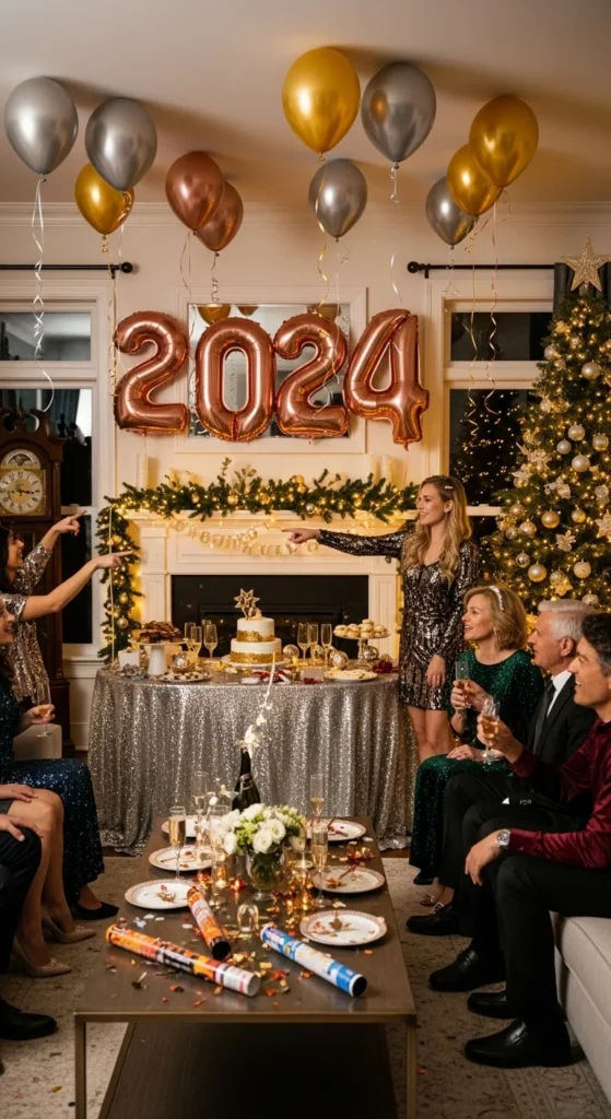 Throw a New Year’s Eve party
