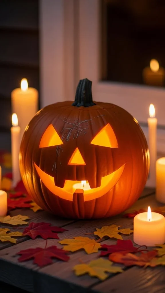 Classic Jack-O’-Lantern with a Twist