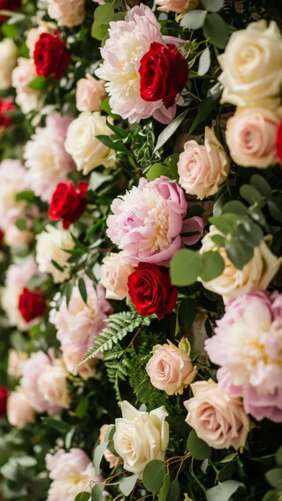 Floral Wall Panel Backdrop