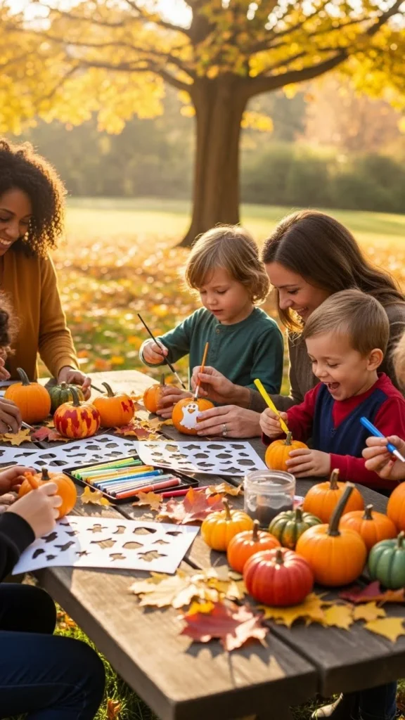 Pumpkin Decorating Station
