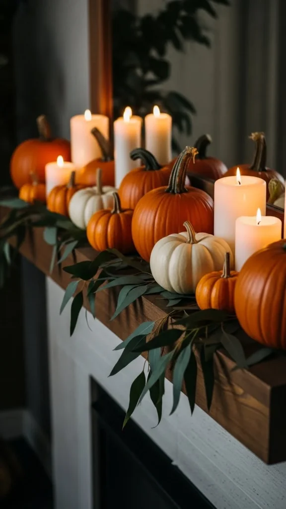 Rustic Pumpkin Display