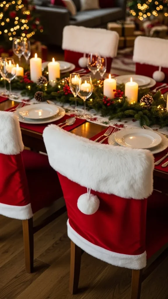 Santa Chair Covers