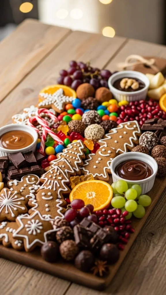Gingerbread Dessert Board Display