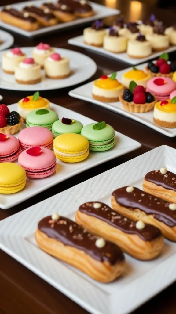 Matching Serving Plates for a Clean Aesthetic