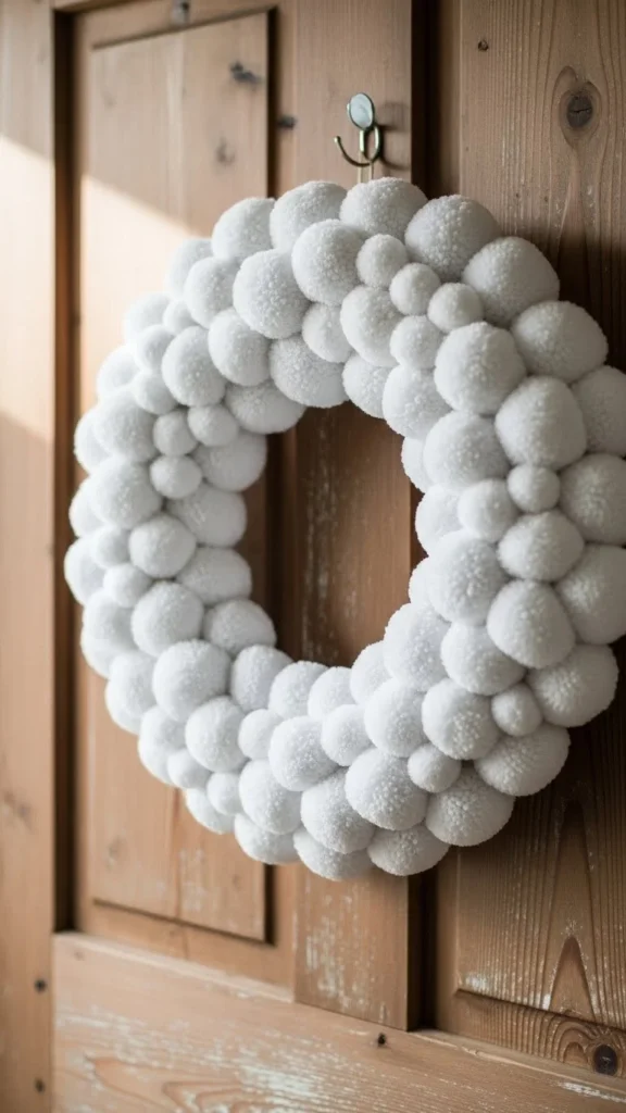 Pom-Pom Wreath